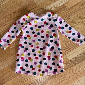 Hanna Andersson Pink Polka Dot Dress